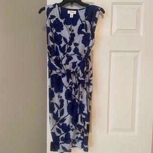 Motherhood maternity floral wrap dress size S